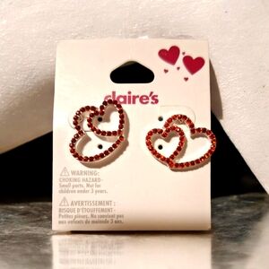 Double Heart Earrings